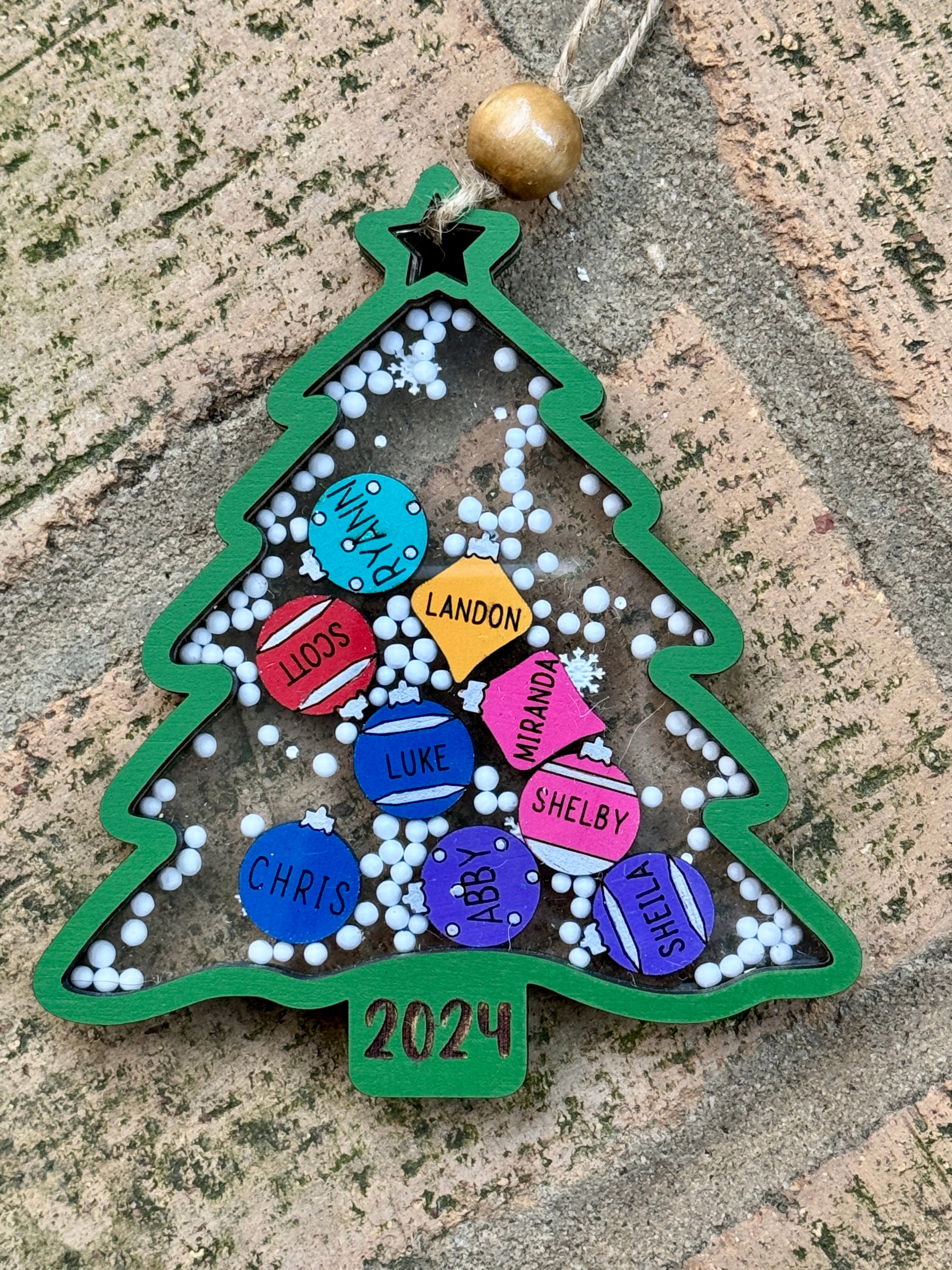 Shaker Christmas Tree
