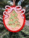 Ribbon Tree Ornament