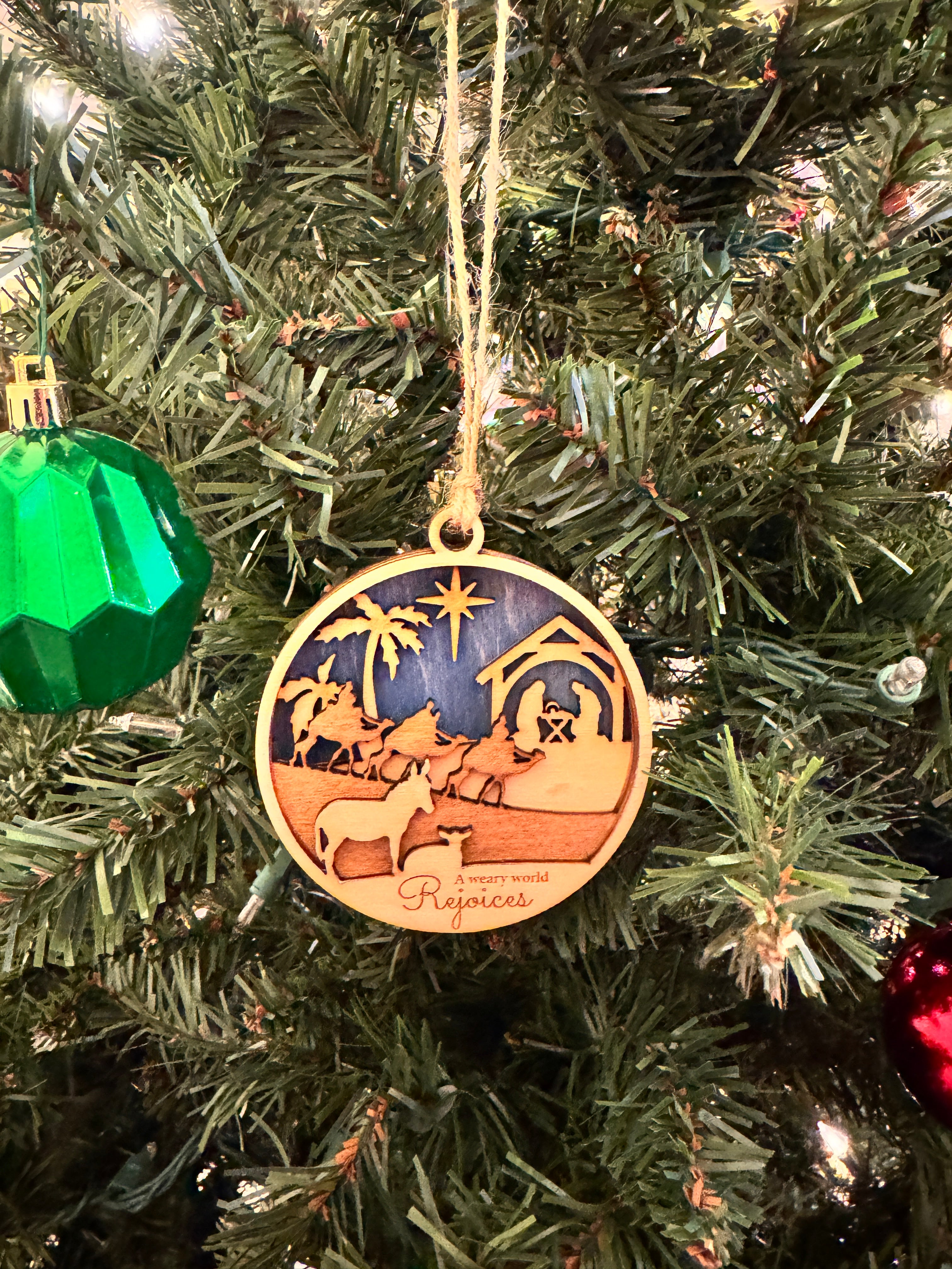 A weary world rejoices